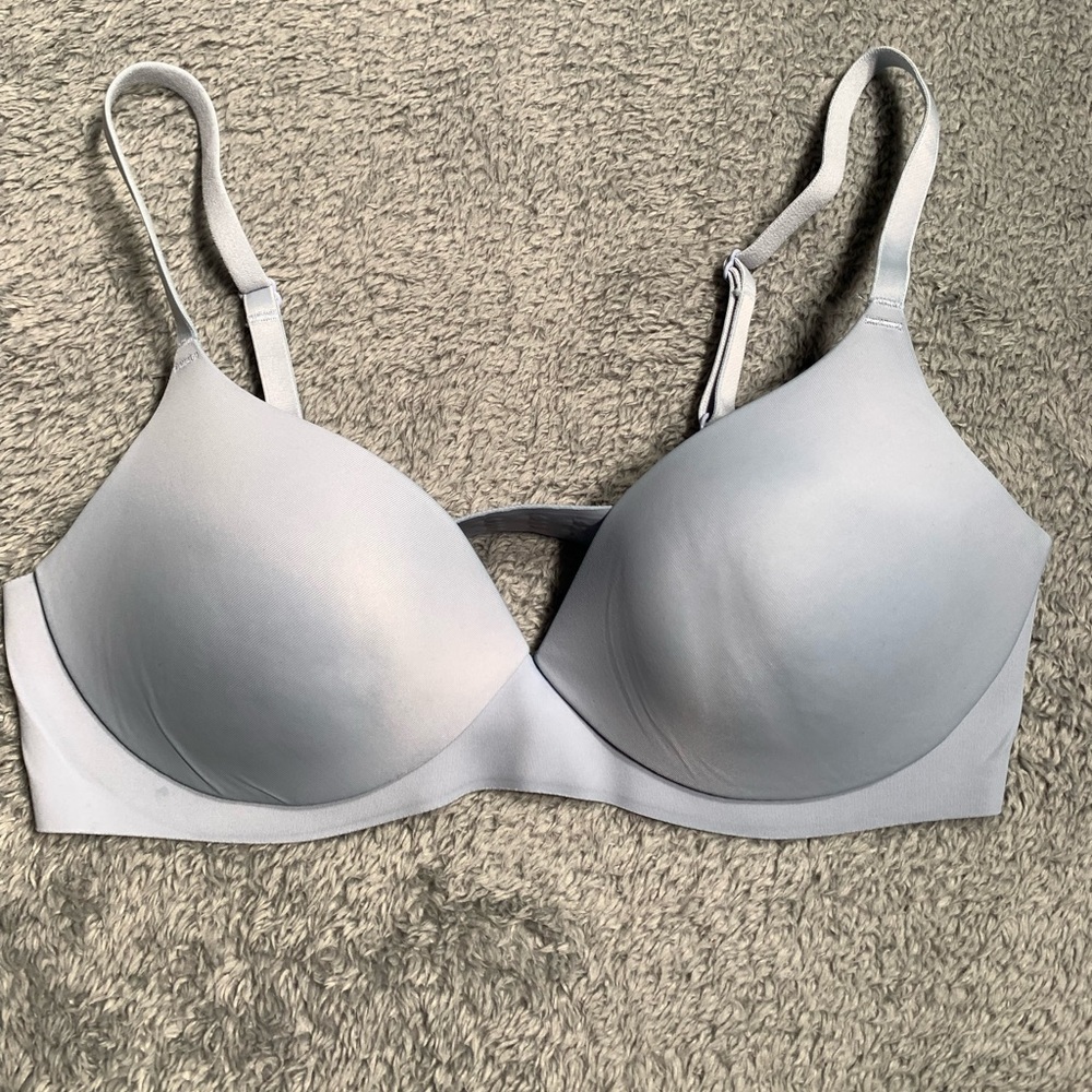 EBY join Women's light blue/gray bra 32B